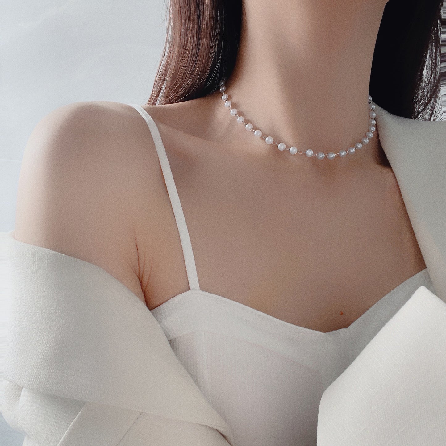 Sweet Temperament Small Pearl Female Affordable Luxury Fashion Niche Necklaces