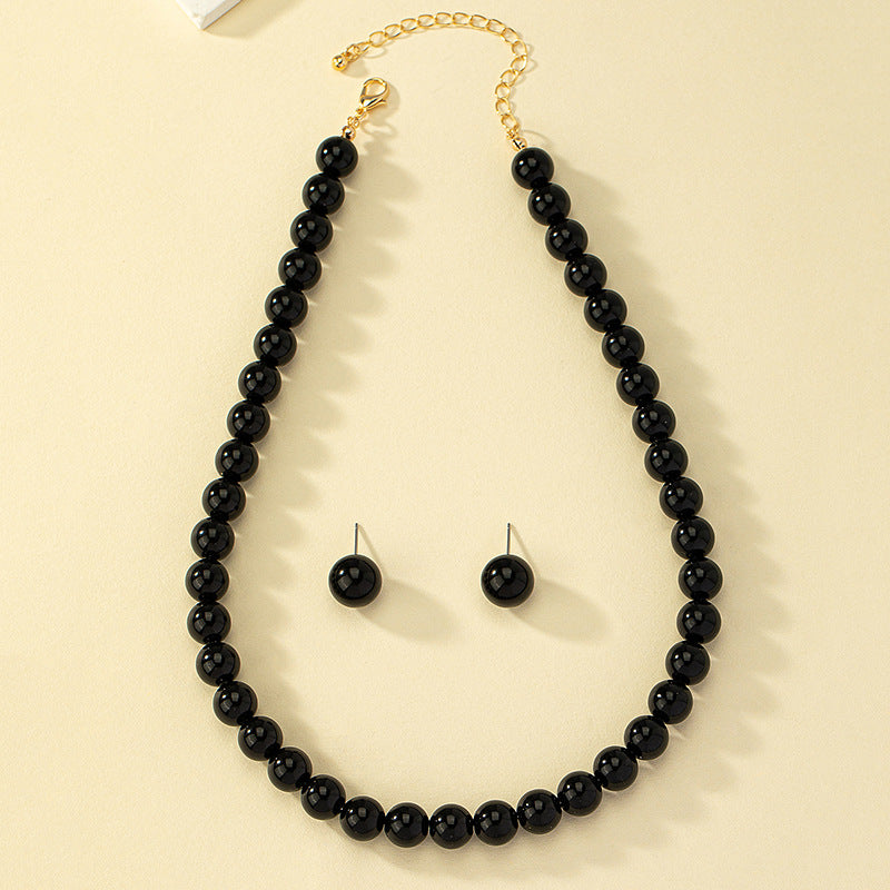 Sweet Cool Style Pearl Female Beaded Jewelry Set