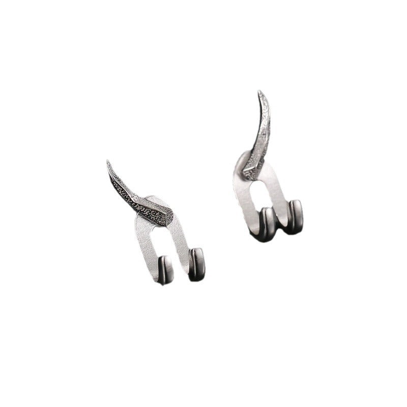 Women's & Men's Punk Horn For Trendy Combination Personality Design Avant-garde Modern Rings
