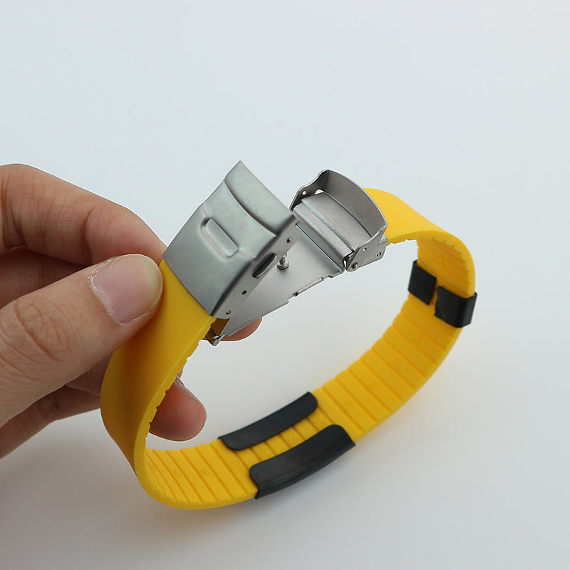 Silikon-Paar-Schmuck, Hip-Hop-Trend-Titan-Armbänder