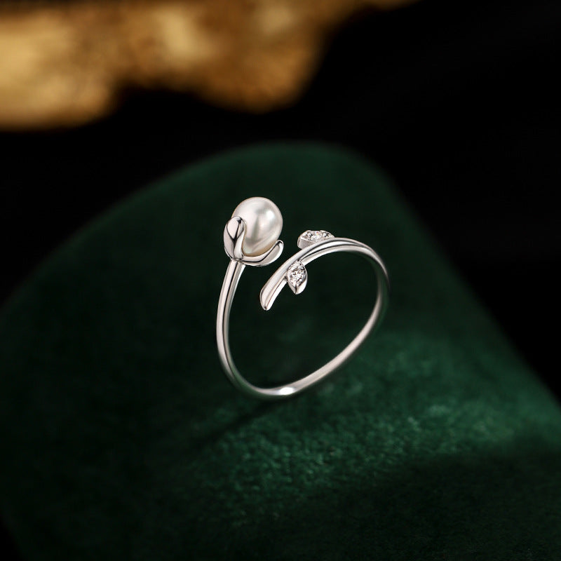 Exquisite Versatile Light Luxury High Sense Design Simple Daily Commuter Ring