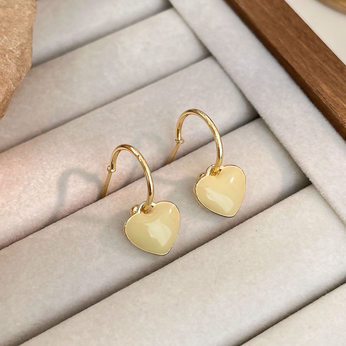 Women's Dripping Lovely Geometric Korean Sier Needle Earrings