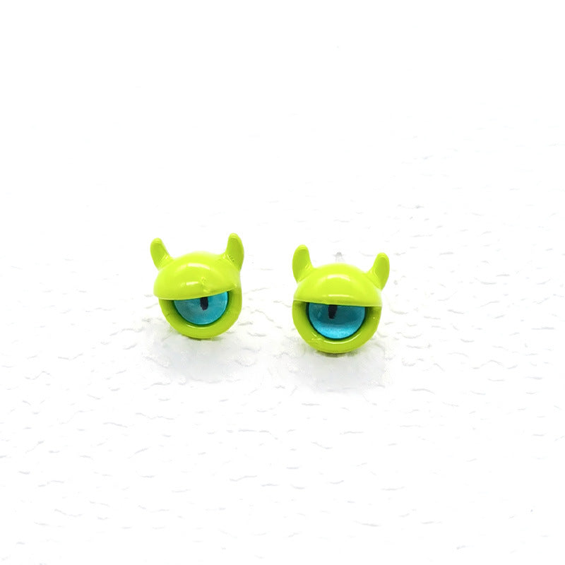 Funny And Cute Cartoon Little Monster Rings