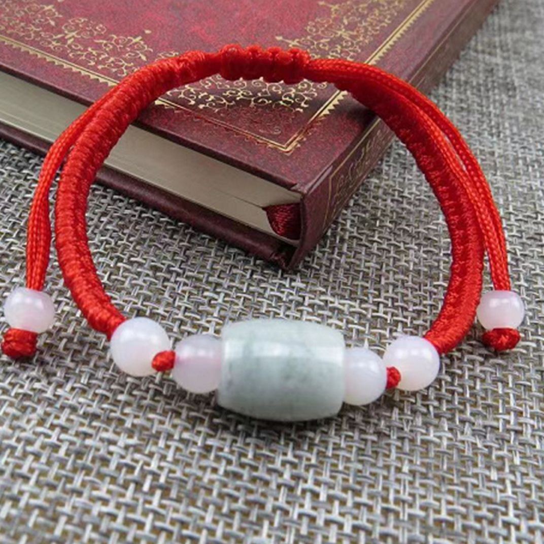 Red Rope Braid Jade Multiple Options Bracelets