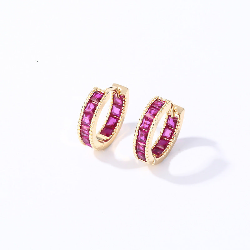 Women's Clip Design Sense High-grade Cold Temperament Earrings