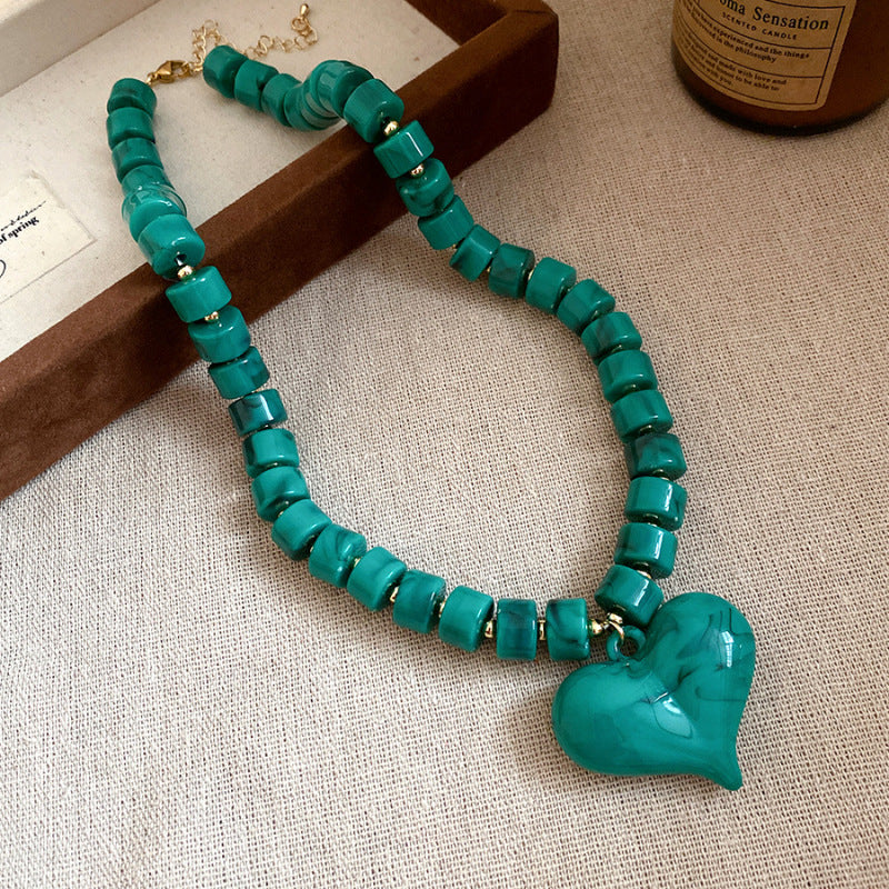 Dopamine Acrylic Beaded Sub Personality Light Luxury Bracelets