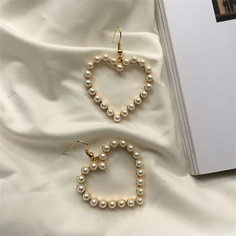 Special Offer Dignified Hollow Pearl Sweet Ear Clip
