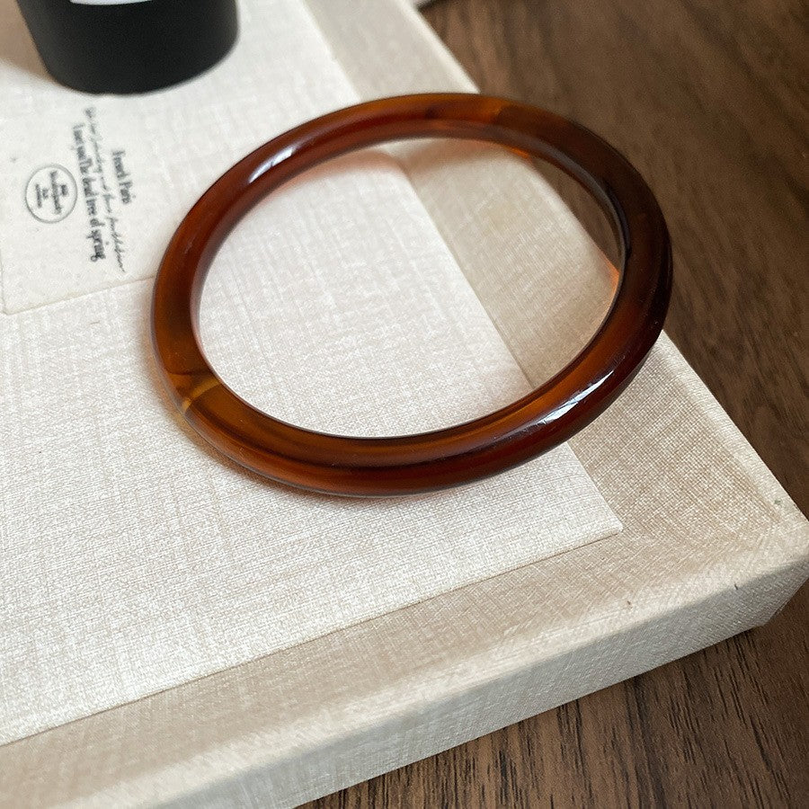 Irregular Resin Mori Style Simple Commute Light Bracelets