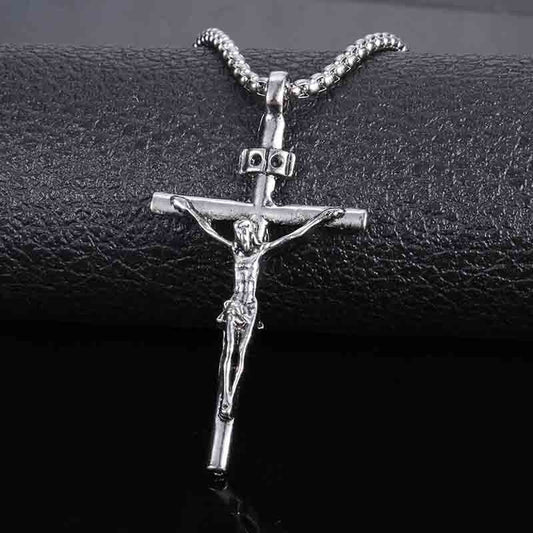 Stainless Steel Fashion Creative Cross Pendant Necklaces