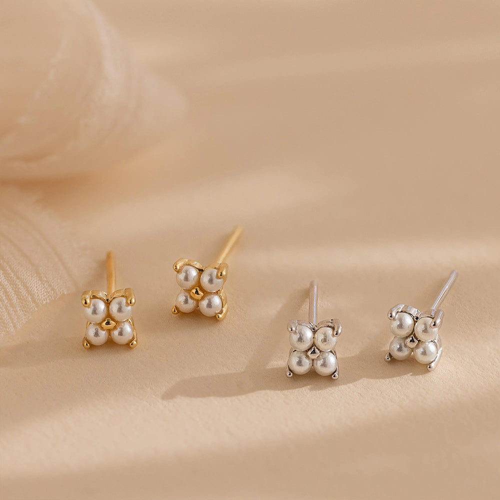 Simple Exquisite Small Female Temperament High Sense Ear Earrings