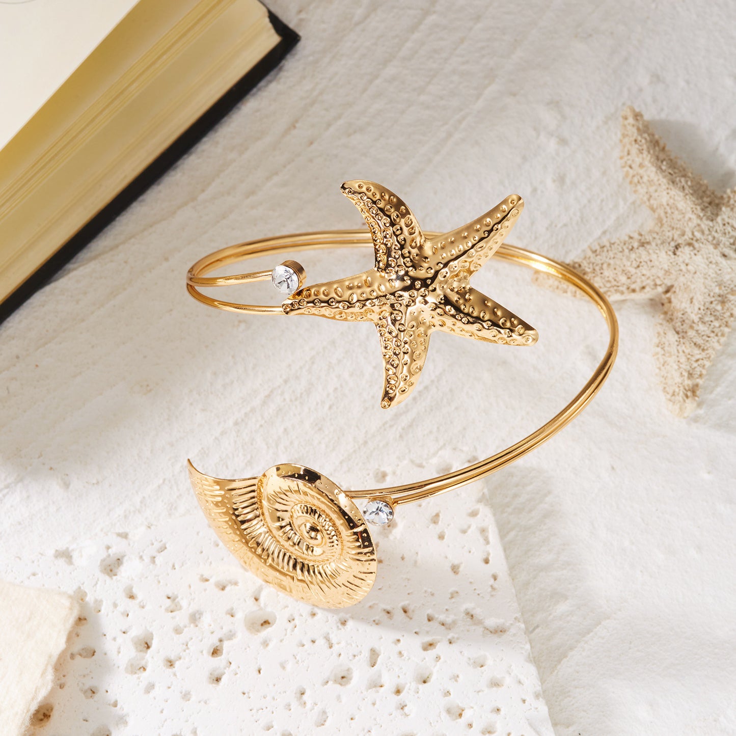Women's Beach Armband Starfish Open Personality Ocean Style Minority Fashion Bracelets