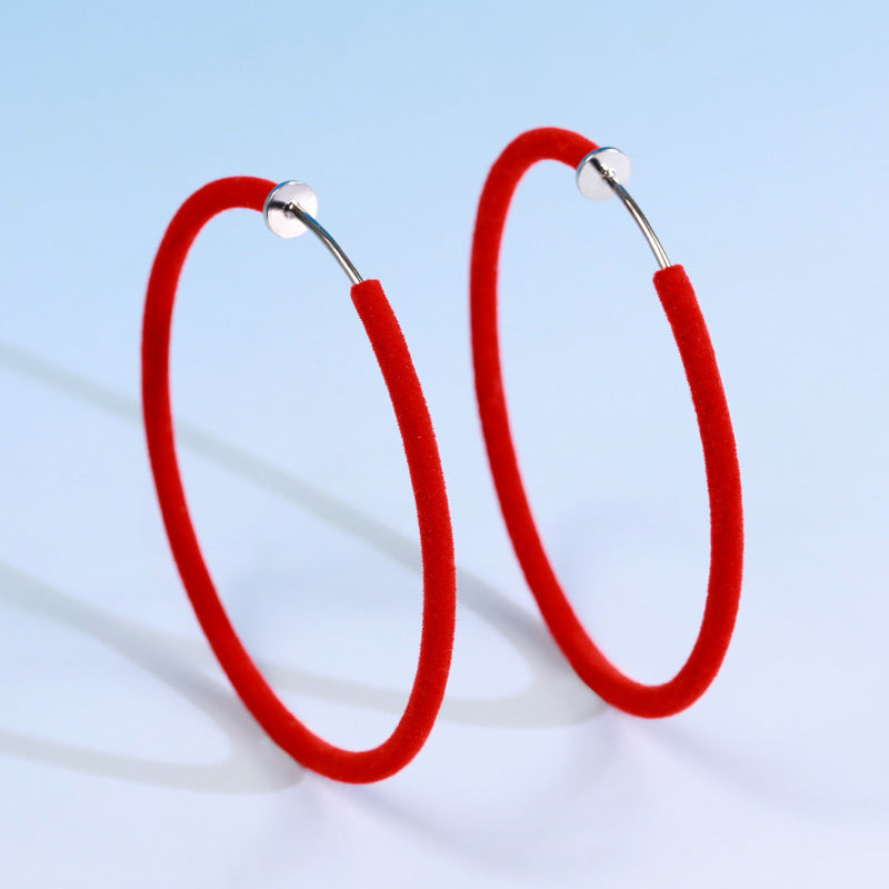 Women's Round Cold Style High-grade Exaggerated Personalized Big Ear Clip