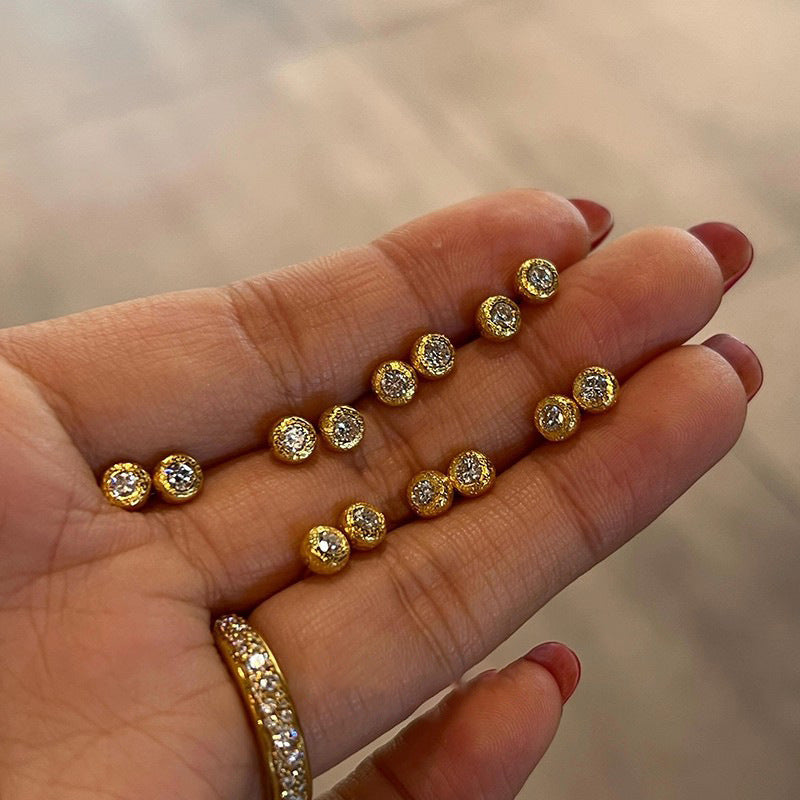Women's Money Style Affordable Luxury Fashion Small Earrings