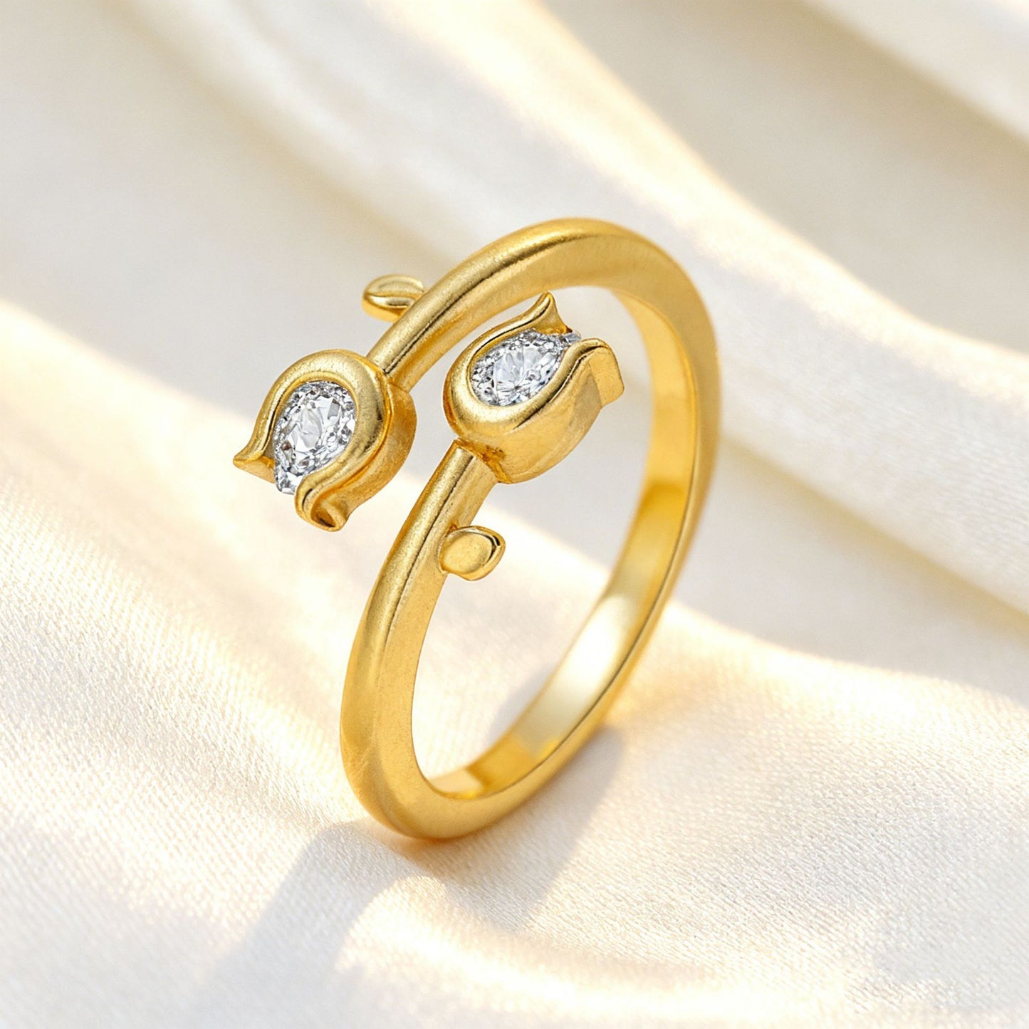 Light Luxury High Sense Opening Adjustable Rings