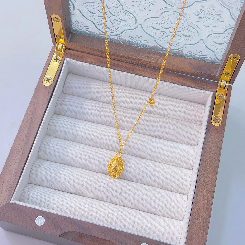 Ginkgo Leaf Variety Retro Affordable Luxury Fashion Design Necklace