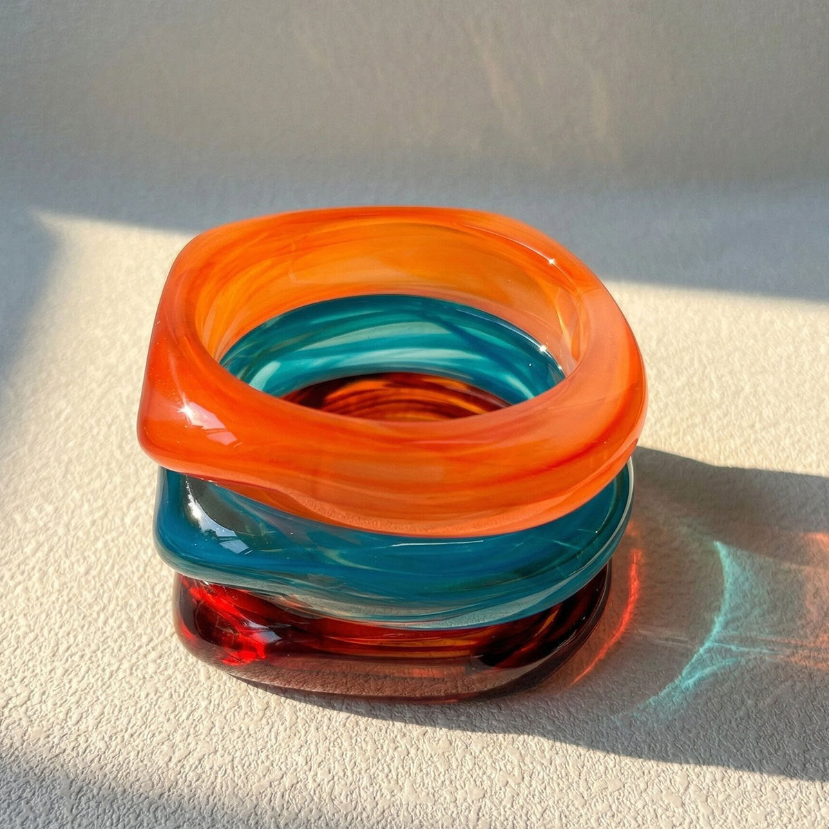 Circle Resin Fashion Simple Niche Temperament Bracelets