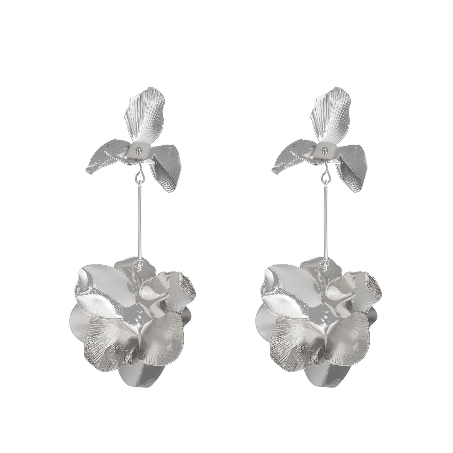 Women's Vintage Alloy Flower For Beautiful Flowers Eardrops Earrings