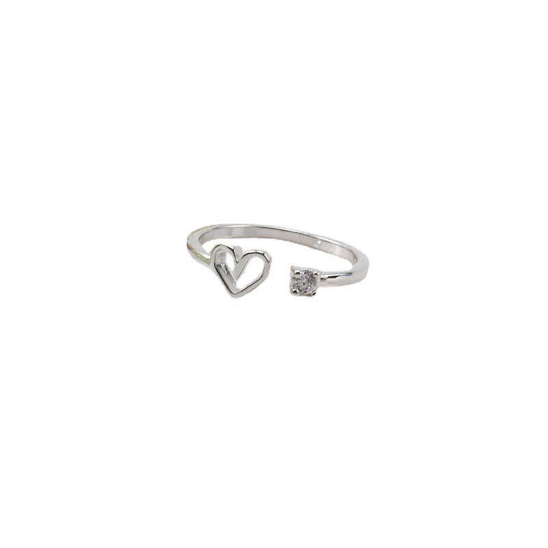 Female Hollow Open-end Adjustable For Girlfriend Rings