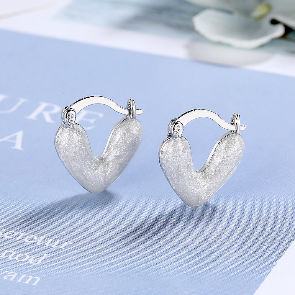 Glazed High-grade Design Light Luxury Fashion Earrings