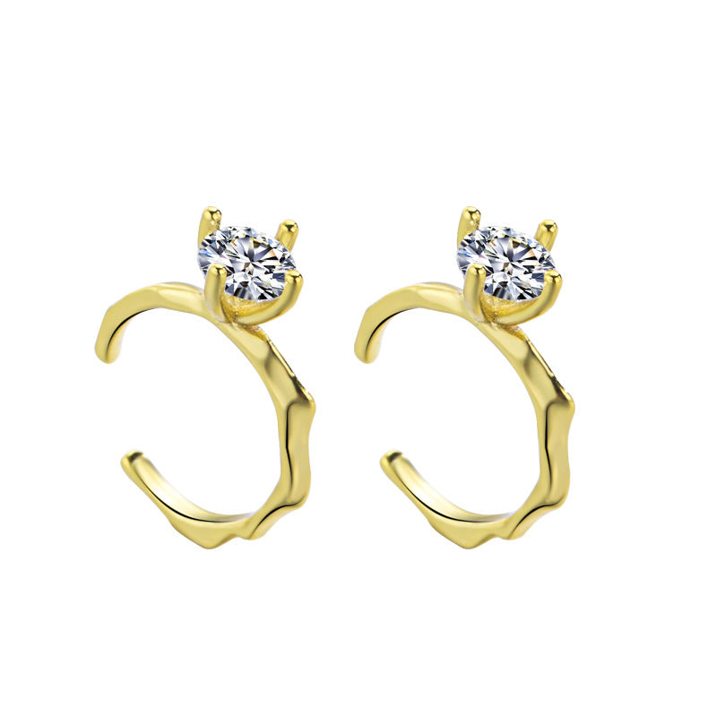 French Style Clips High Class Elegant Single Rings
