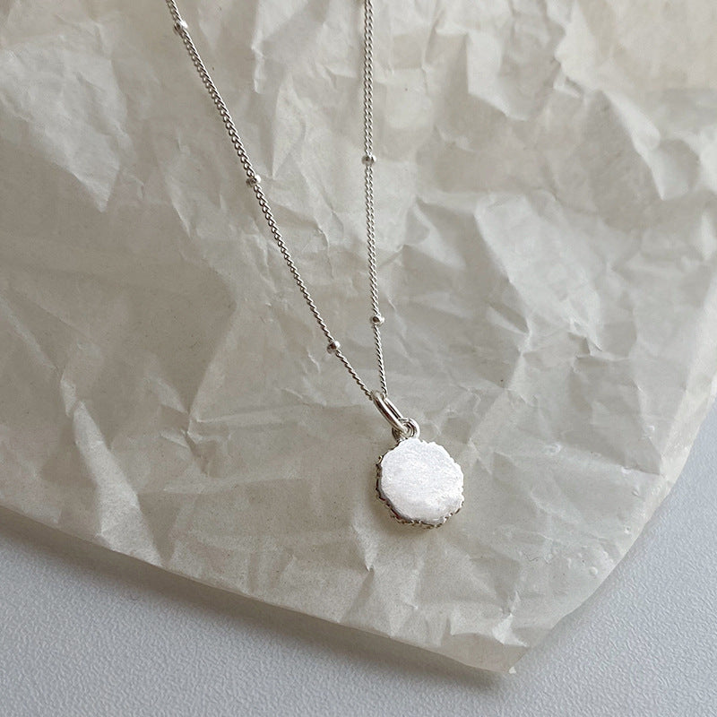 Women's Heart Double-sided Temperament Korean Style Light Luxury Minority Commute Clavicle Necklace