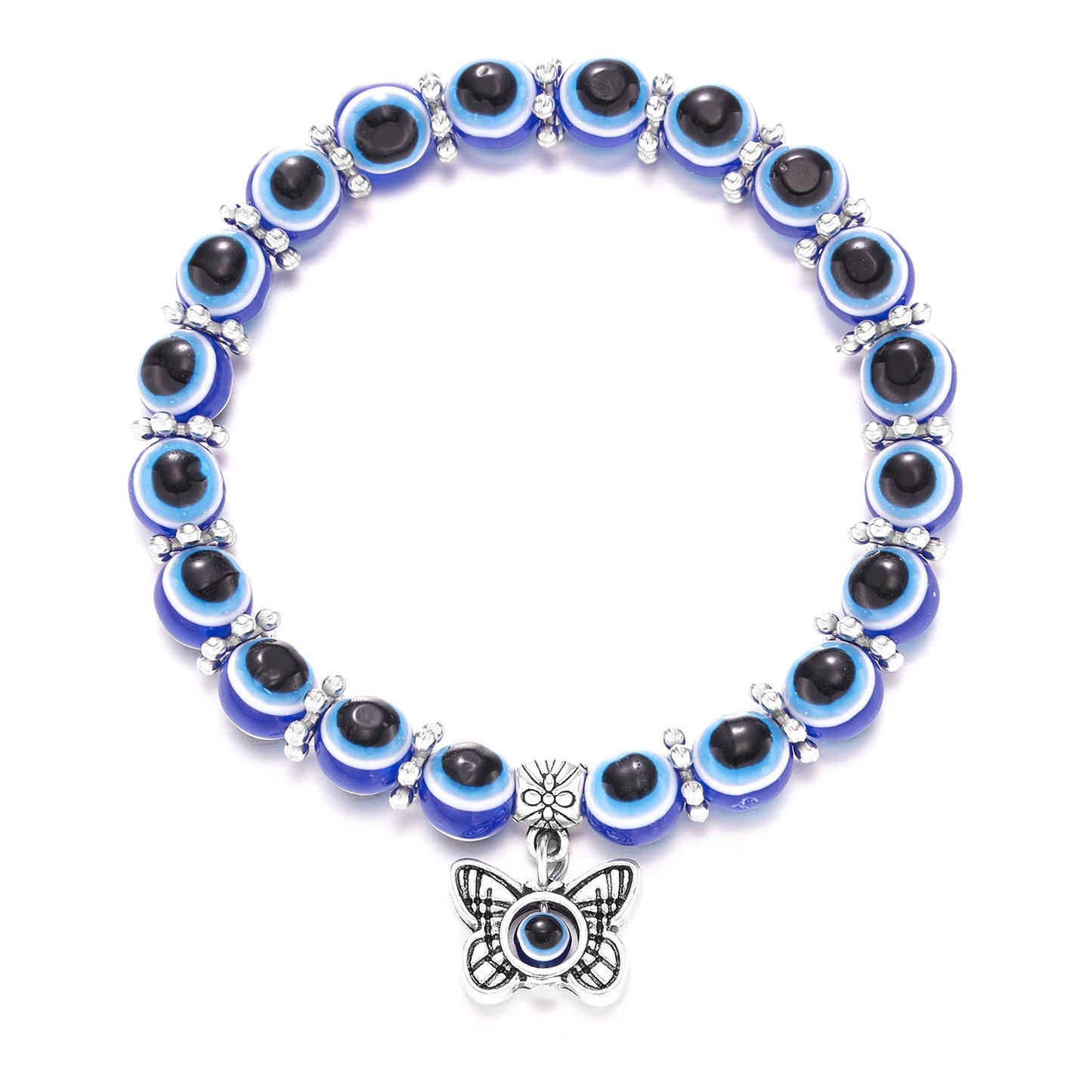 Blaue Augen Hand der Fatima Türkische Armbänder