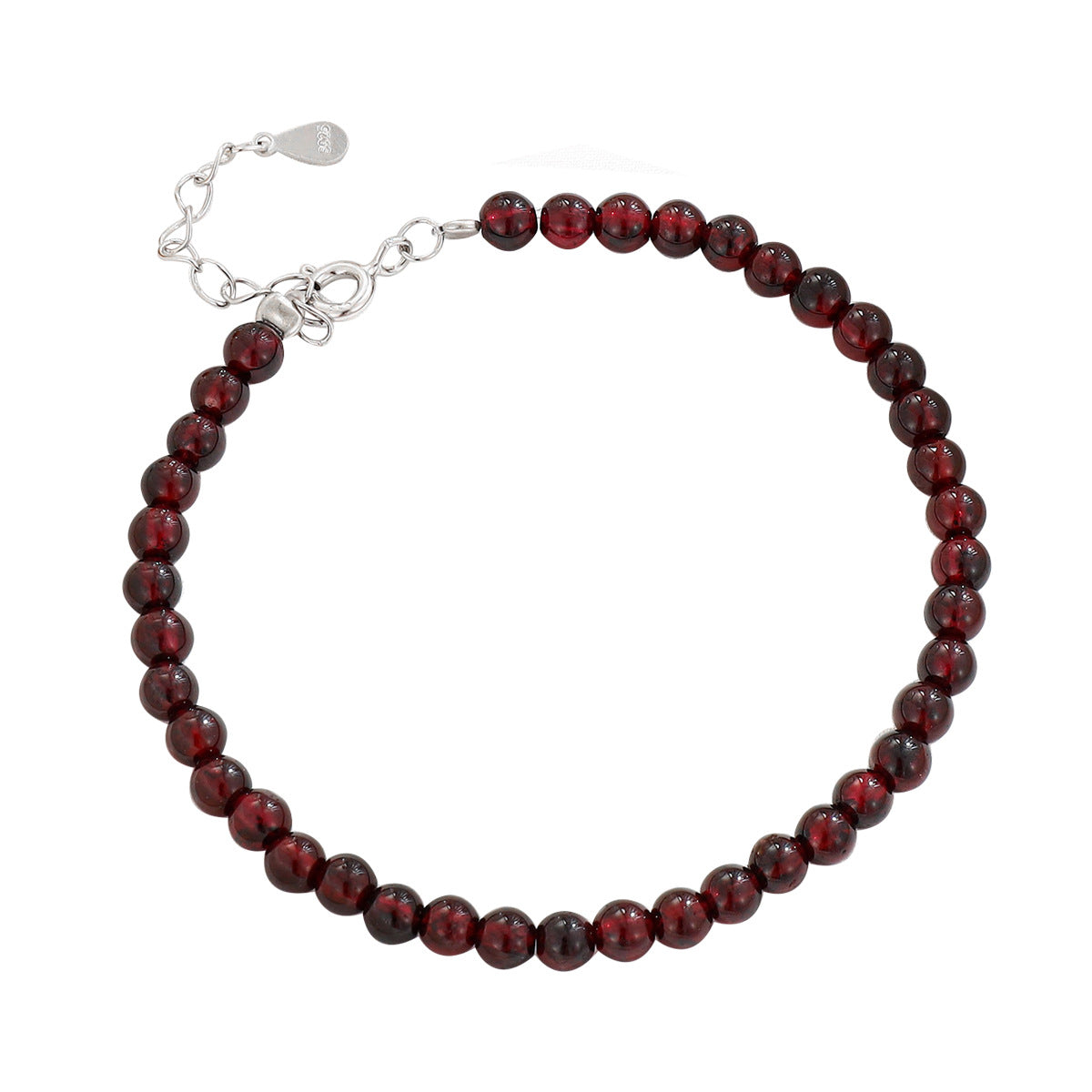 Women's Garnet Sliver Beads Niche Temperament Ornament Bracelets