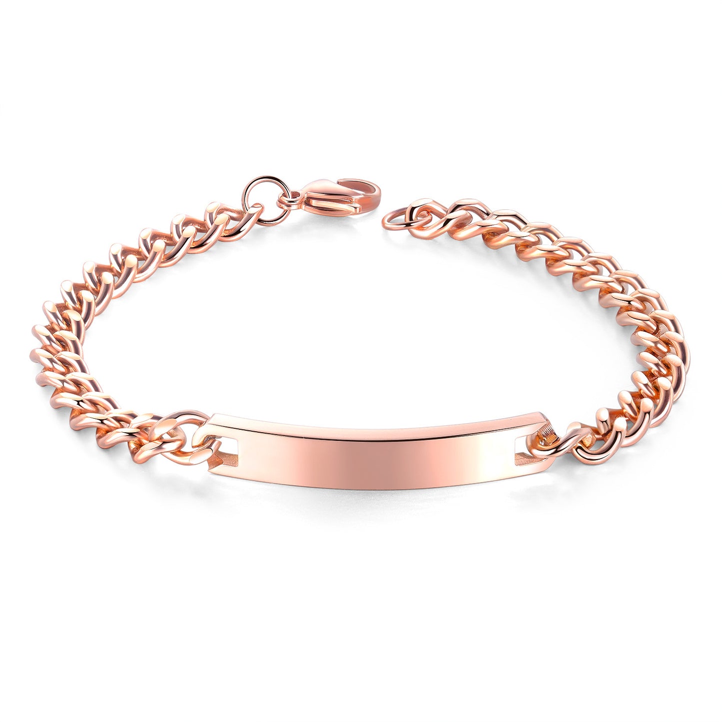 Einfache, glänzende und schnitzbare Armbänder für Damen und Herren