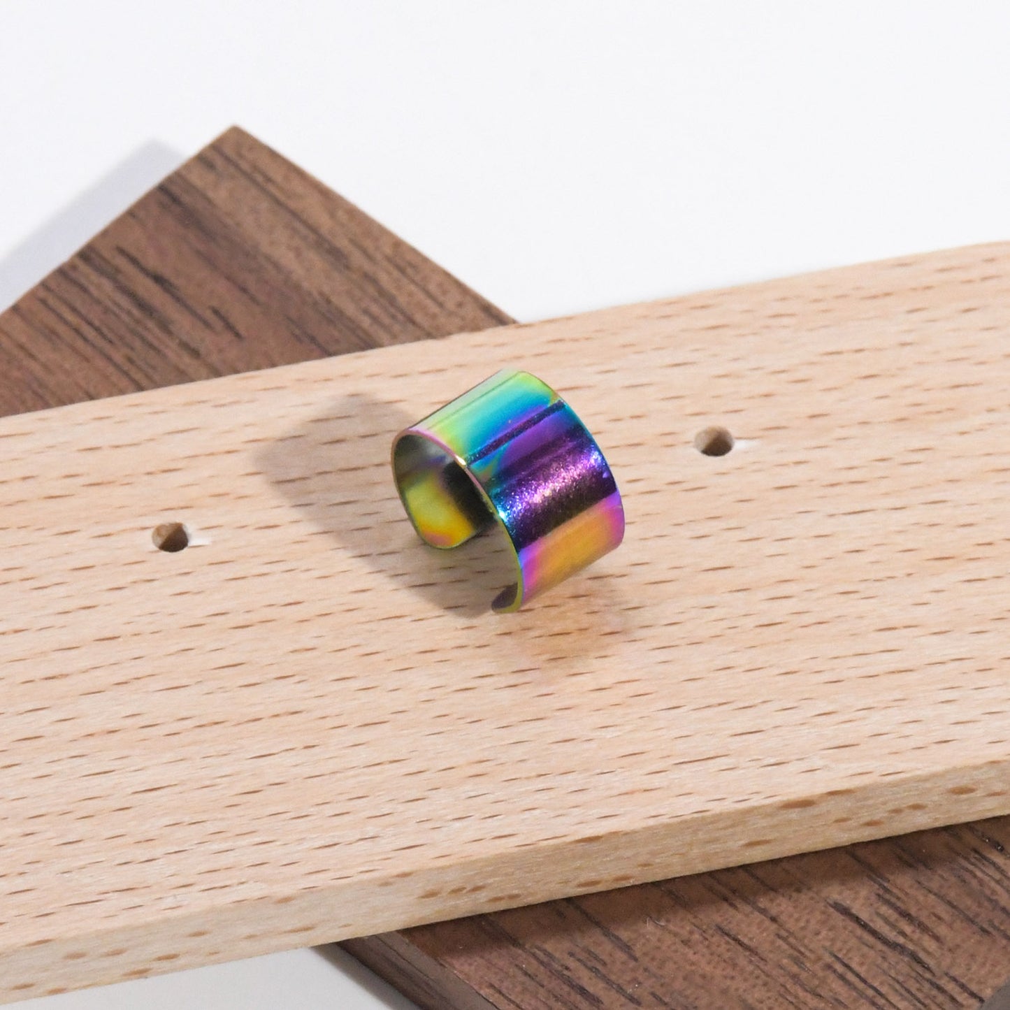Fashion Stainless Steel Type Flat Spring Titanium Ear Clip