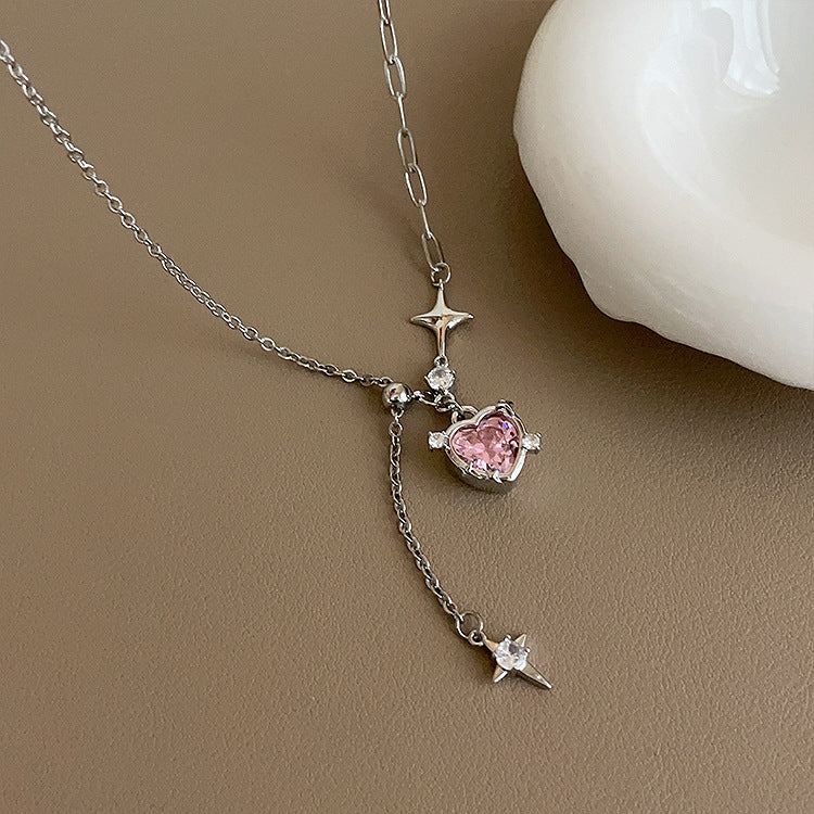 Women's Asterism Love Design Sense Niche Personality Necklaces