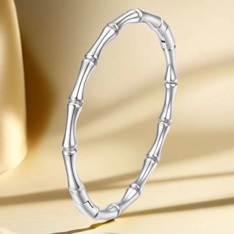 High Sense Niche Titanium Bamboo Does Bracelets