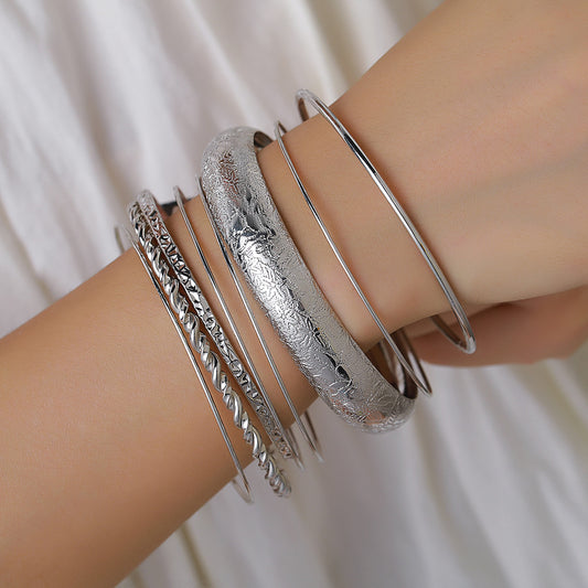 Wind Geometric Metal Female Fashion Bohemian Bracelets