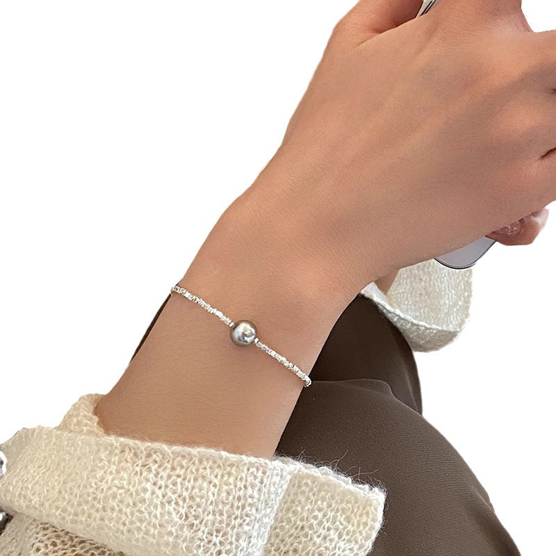 Bracelets cadeaux pour petite amie de haute qualité, Design Sier Pearl, pour femmes