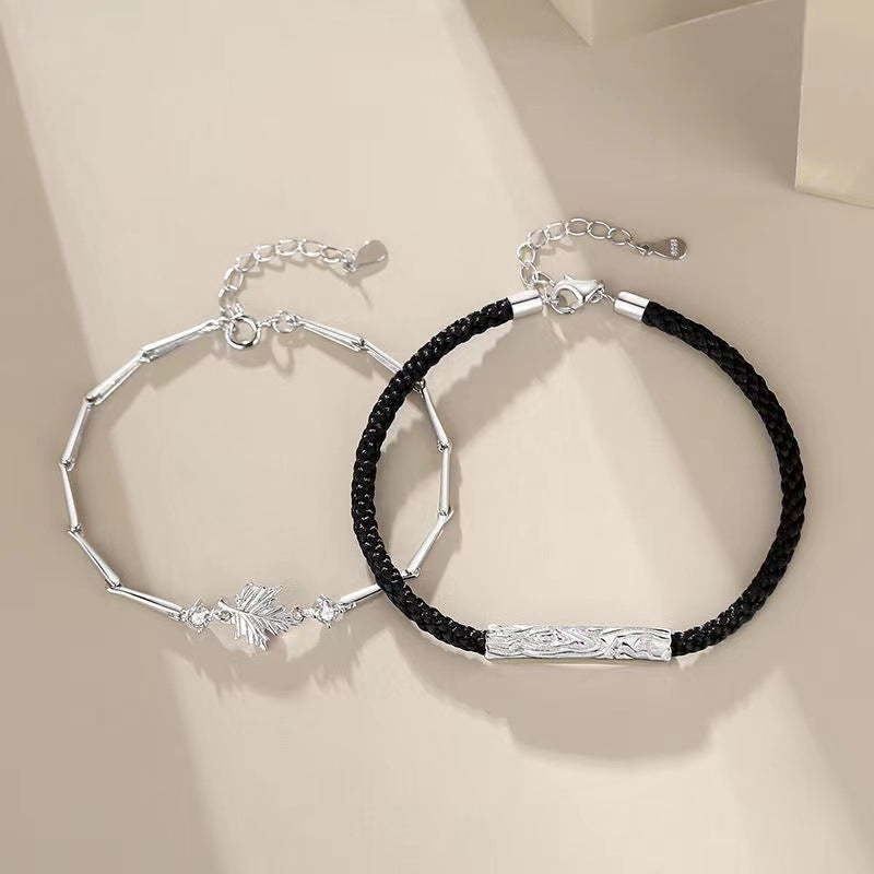 Design High Sense Mori Style Woven Hand Strap Gifts Bracelets