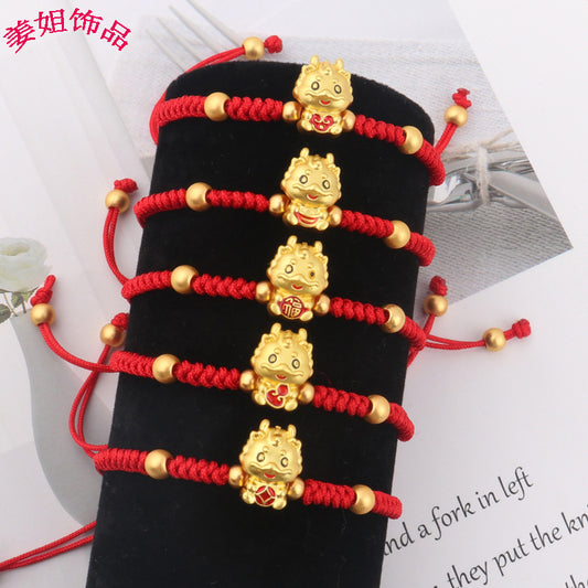 Bracelets de diffusion en direct Life Yuan Red Rope