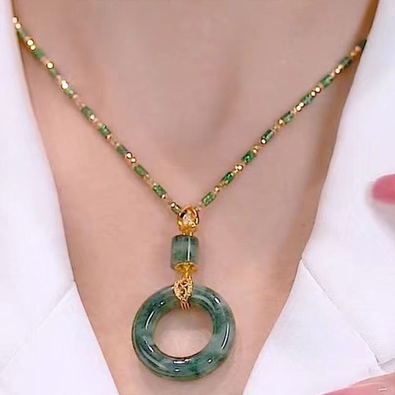 Drop-shaped Noble Designer Model Heart-shaped Princess Necklaces