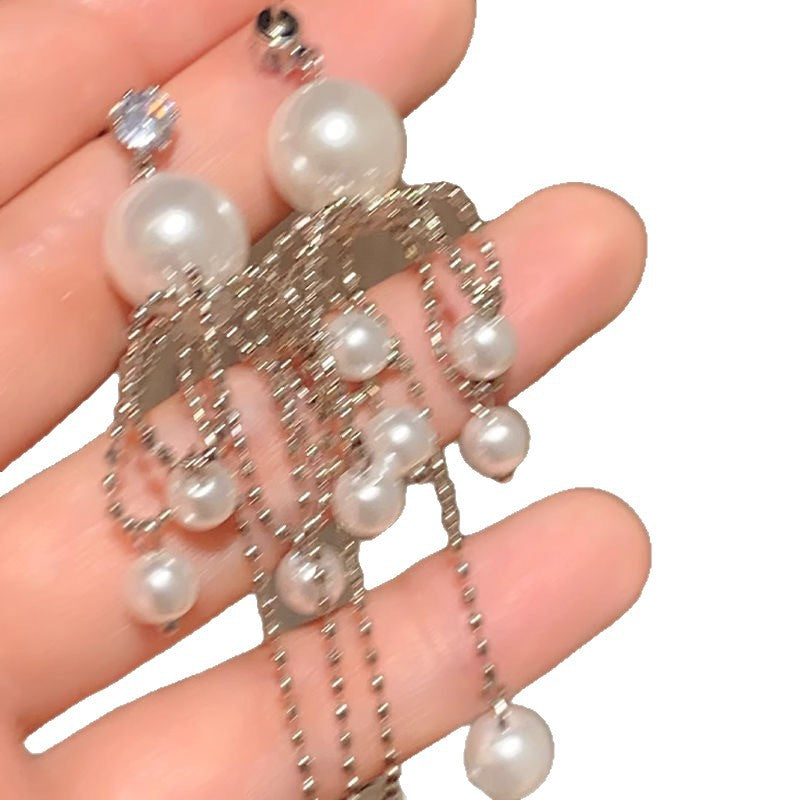 Pearl Light Luxury Minority Design Advanced Earrings