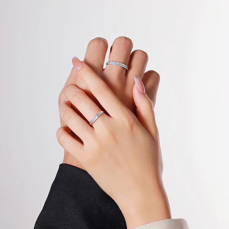 Women's & Men's Luminous Couple Design Cold Style Fashion Ring