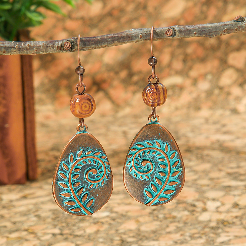 Women's Style Geometric For Dignified Hollow Lady Earrings