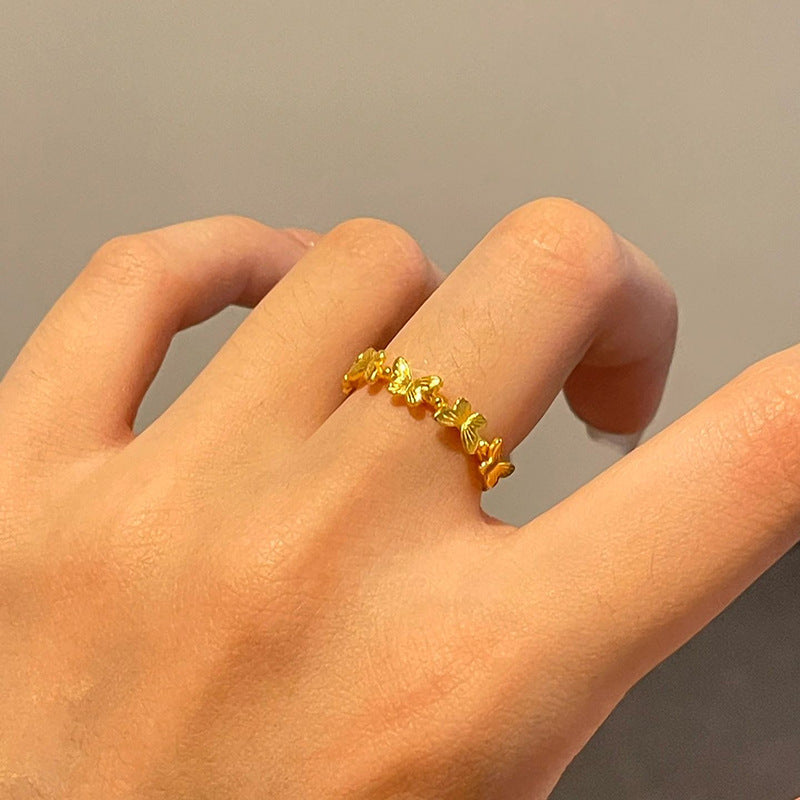Minority Design French Commuter Opening Adjustable Index Finger Gifts For Ring