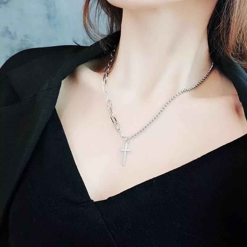 Pendant Korean Simple Sweater Twin Hip Hop Necklaces