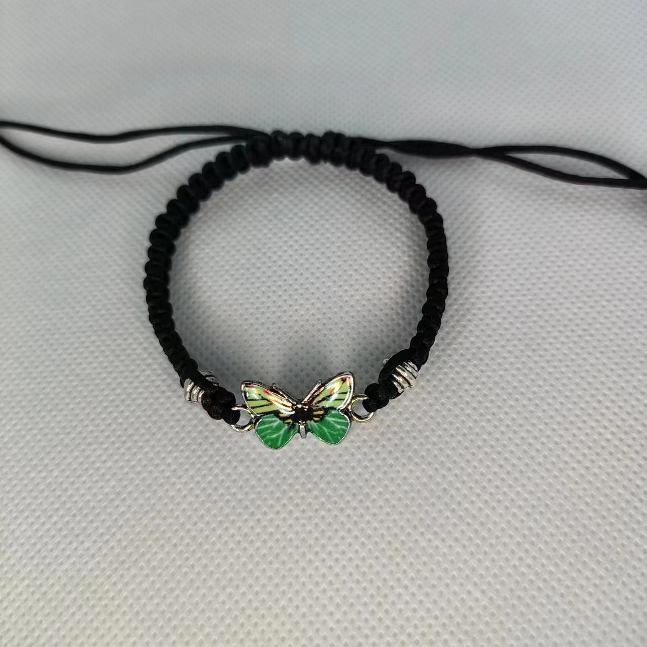 Multicolor Butterfly Couple Adjustable Fashion Friendship Bracelets