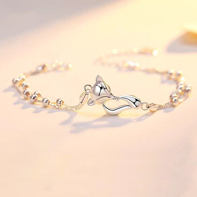 Fox Female Light Luxury Senior Jewelry Bracelets