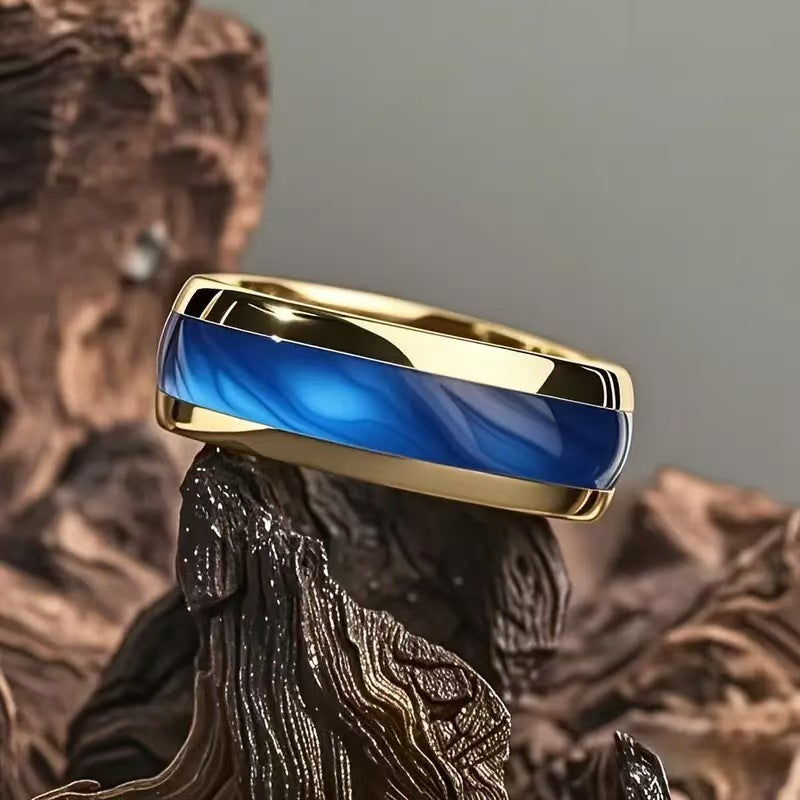 Men's Sticker Luxury Fashion Trend Elegant Splendid Rings