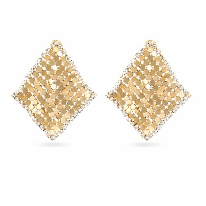 Magic Blanket Gold Sier Design Sense Advanced Tassel No Pierced Earrings