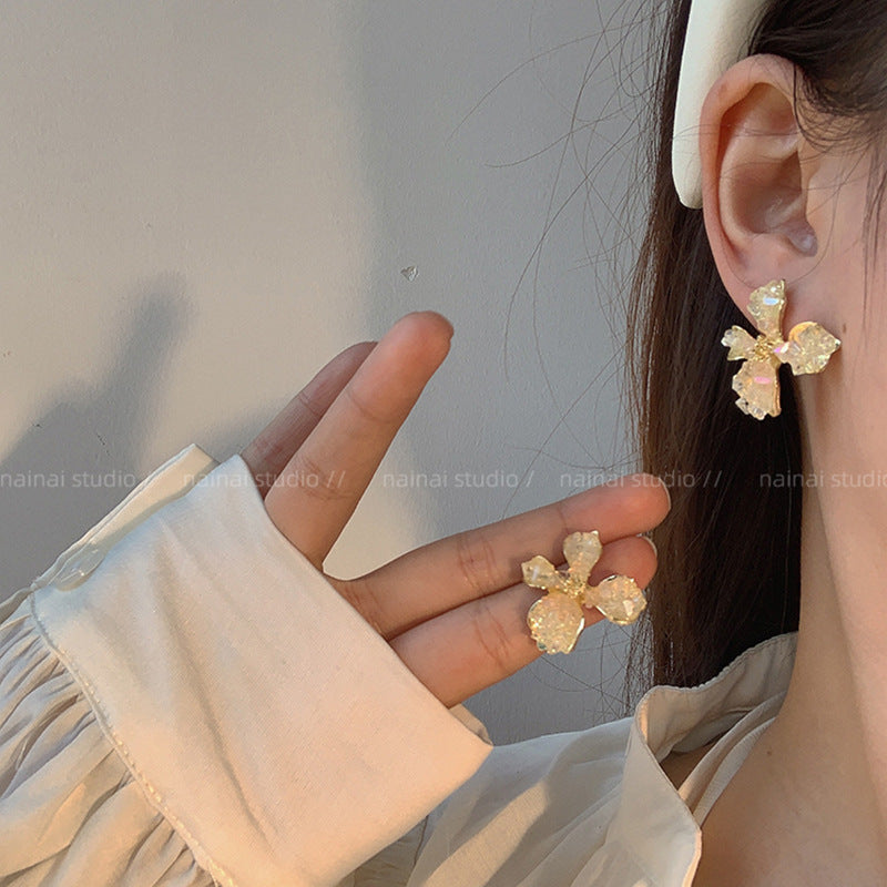 Women's Sier Needle Unique Ear Elegance Retro Rings