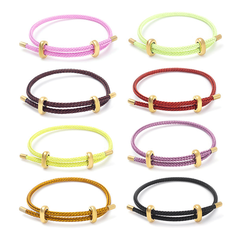 Wire Carrying Strap Couple Red Rope Transfer Beads Dragon Boat Bracelet
