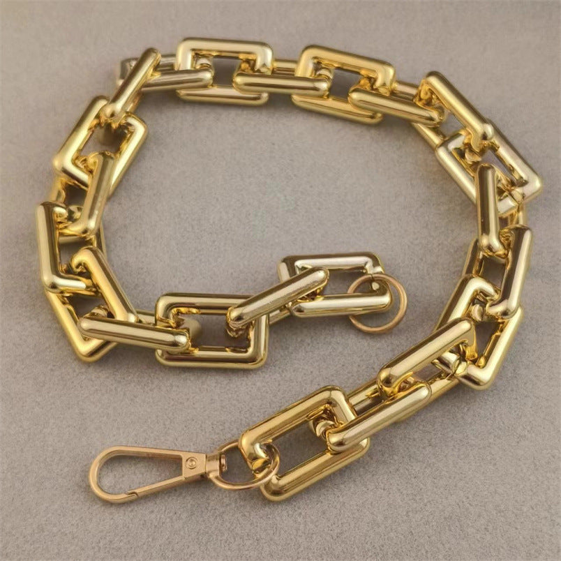 Buckle Geometric Square Chain Cold Wind Hip Necklaces