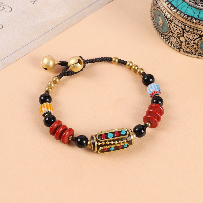 Women's & Men's & Chinese Ethnic Style Tibetan Niche Bracelets