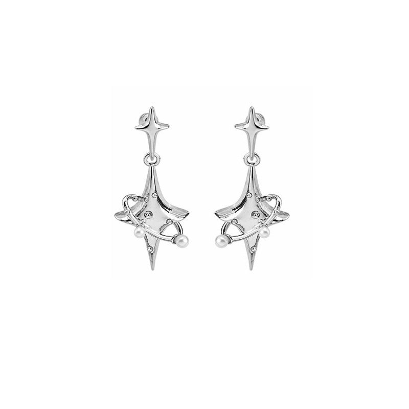 Aiguille créative tempérament de haute qualité Girly Micro boucles d'oreilles